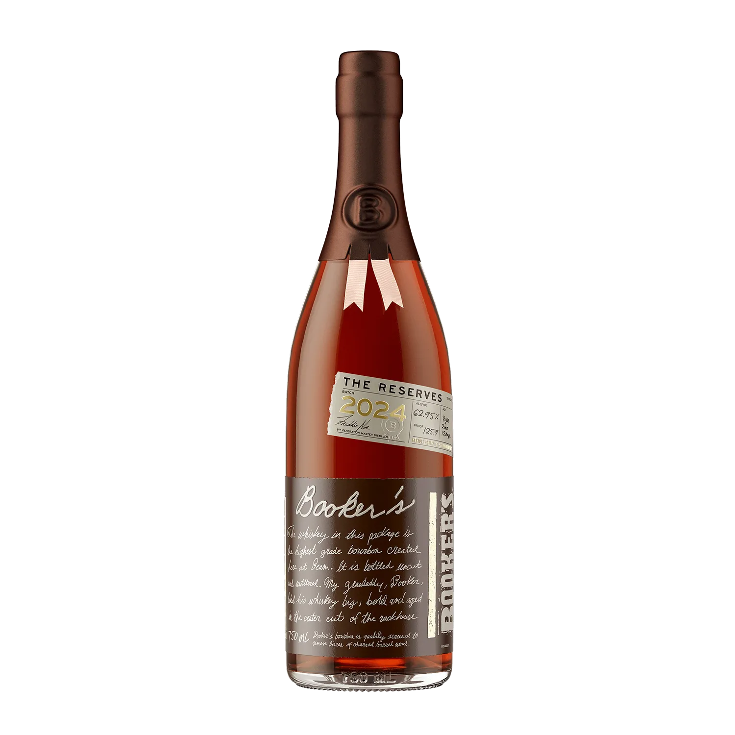 Booker's The Reserves 2024 Release bottle