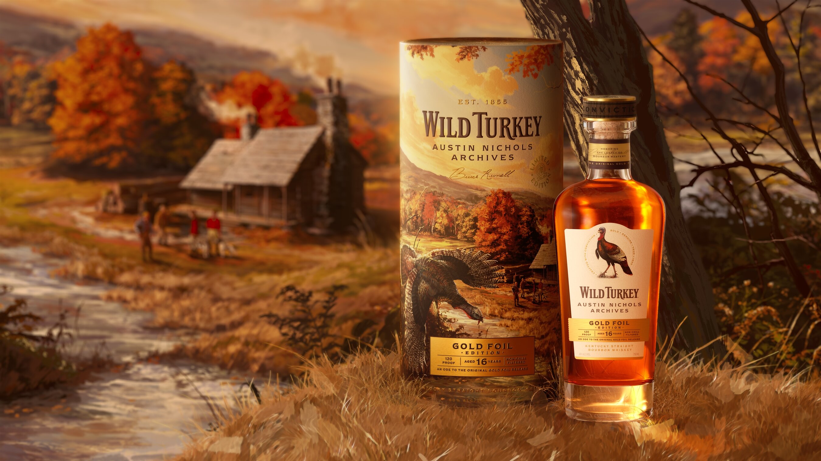Wild Turkey 16 Year Gold Foil Edition bottle